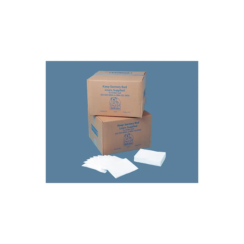 Koala Kare Baby Changing Table Liner White 500/Case