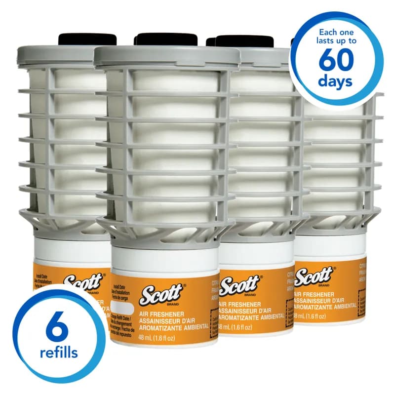 Scott® Essential Air Freshener Citrus Scent 2.3X4.4X2.3 IN Continuous 6/Case