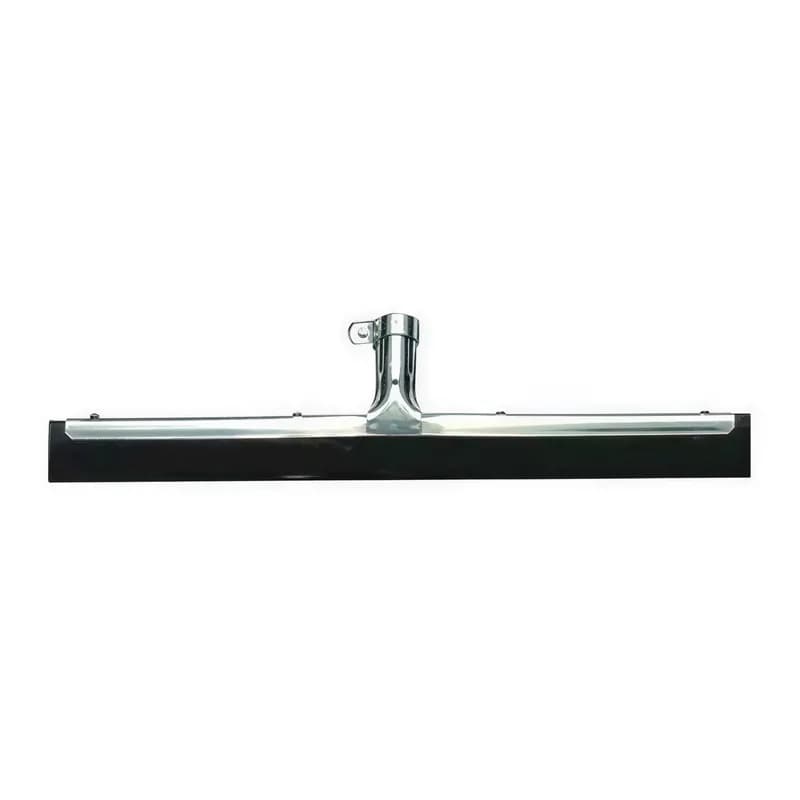 WaterWand™ Floor Squeegee Standard Steel Rubber Silver Black Straight With 22IN Head 1/Each
