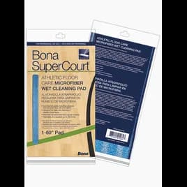 Bona® SuperCourt® Cleaning Pad Microfiber Wet 1/Each