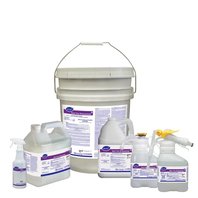 Oxivir® Five 16 One-Step Disinfectant 1.4 L Multi Surface Liquid Concentrate Accelerated Hydrogen Peroxide (AHP®) 2/Case