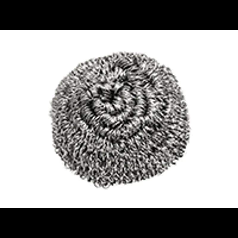 Scrubber 1.23 OZ Stainless Steel Silver 6/Case