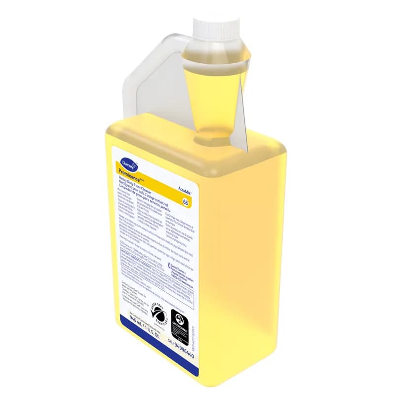 Prominence™ Citrus Scent Floor Cleaner 32 FLOZ Heavy Duty Daily Multi Surface Neutral Liquid Concentrate 6/Case