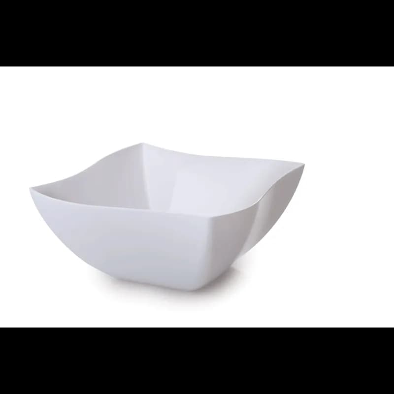 Salad Bowl 8 OZ PS White Square 80/Case