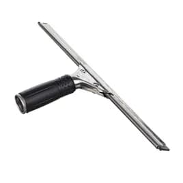 Pro Squeegee 14 IN Stainless Steel Rubber Silver Black Complete Wide Blade 1/Each