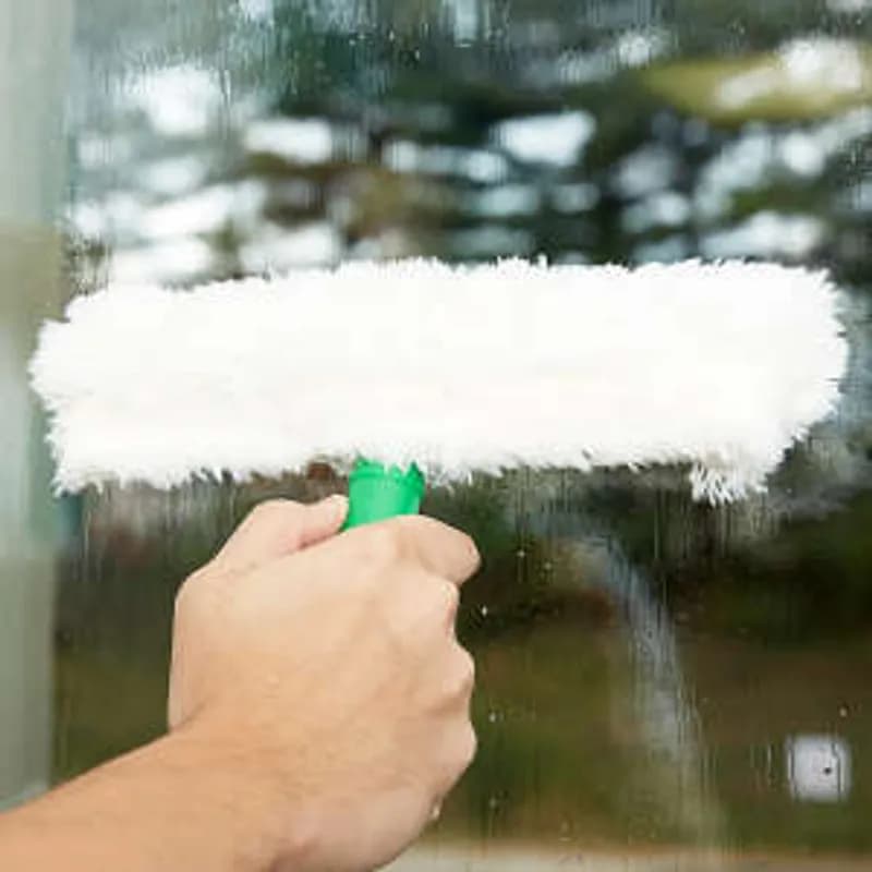 StripWasher® Washing Sleeve 10 IN Synthetic Fiber White Green Hook and Loop Fastener 1/Each