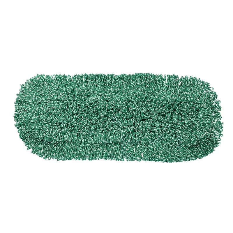 Dust Mop 24X5 IN Green Microfiber Loop End 1/Each