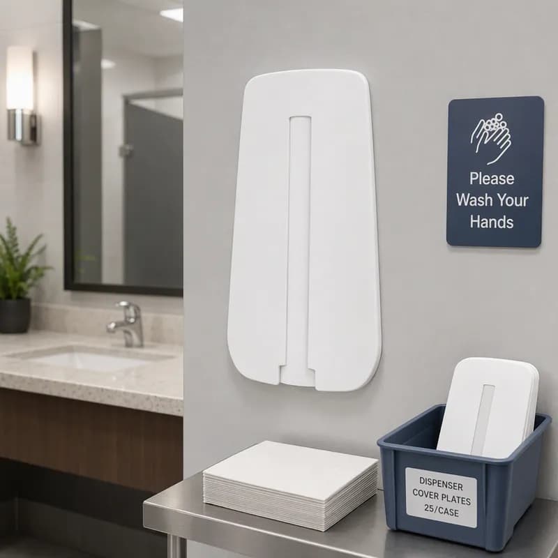 foamyiQ® Dispenser Cover Plate 25/Case