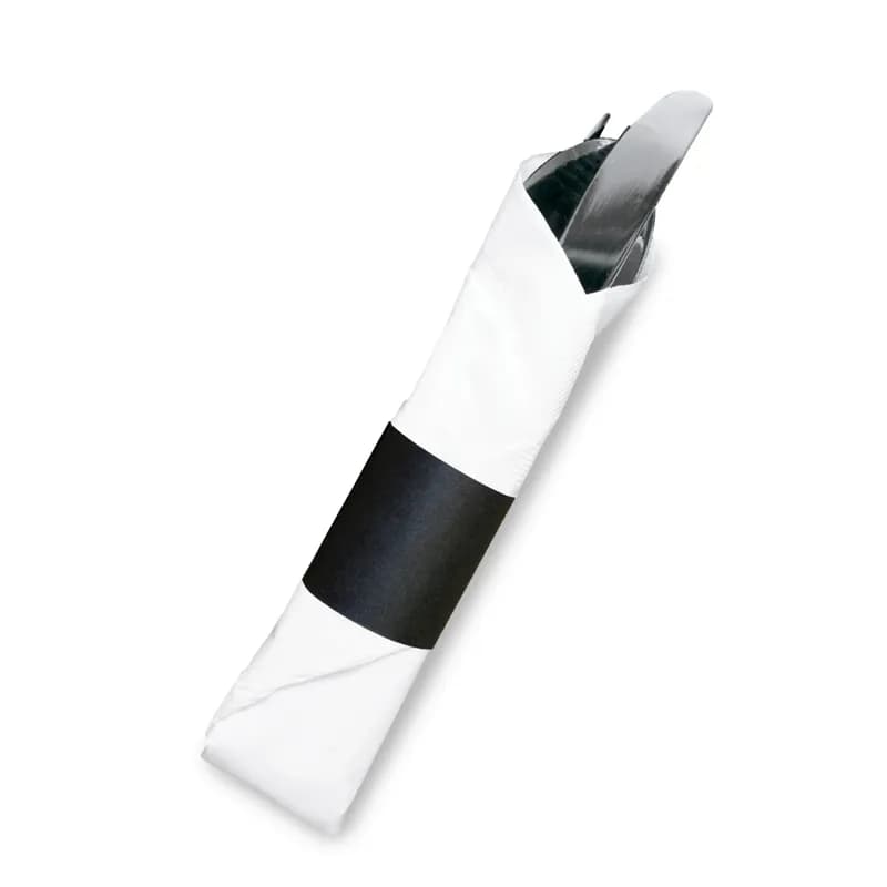 Napkin Bands 1.5X4.25 IN Black Paper 2500/Carton