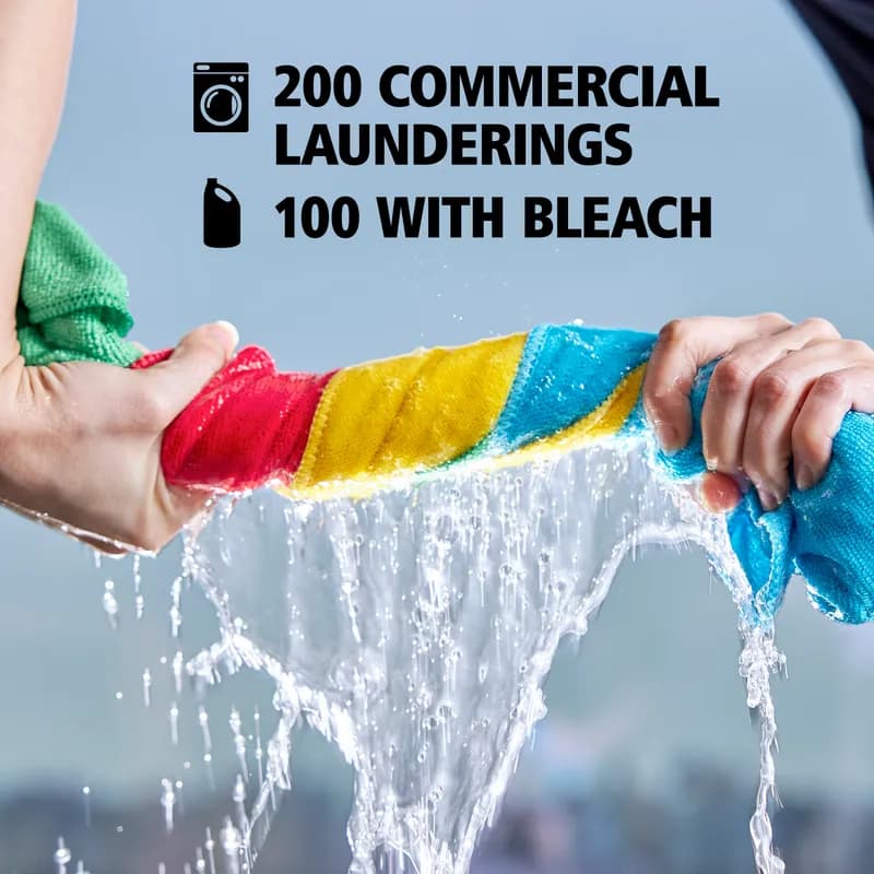 Hygen™ Cleaning Cloth 12X12 IN Microfiber Blue 288/Case