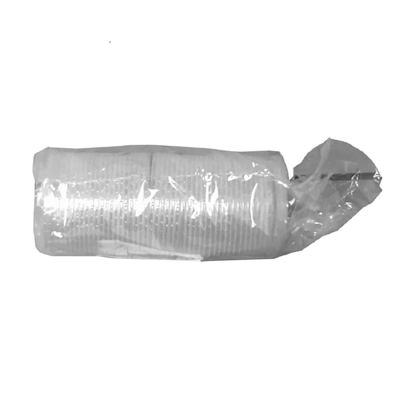 MicroLite® Lid 1 Compartment PP Clear For Container Microwave Safe 500/Case