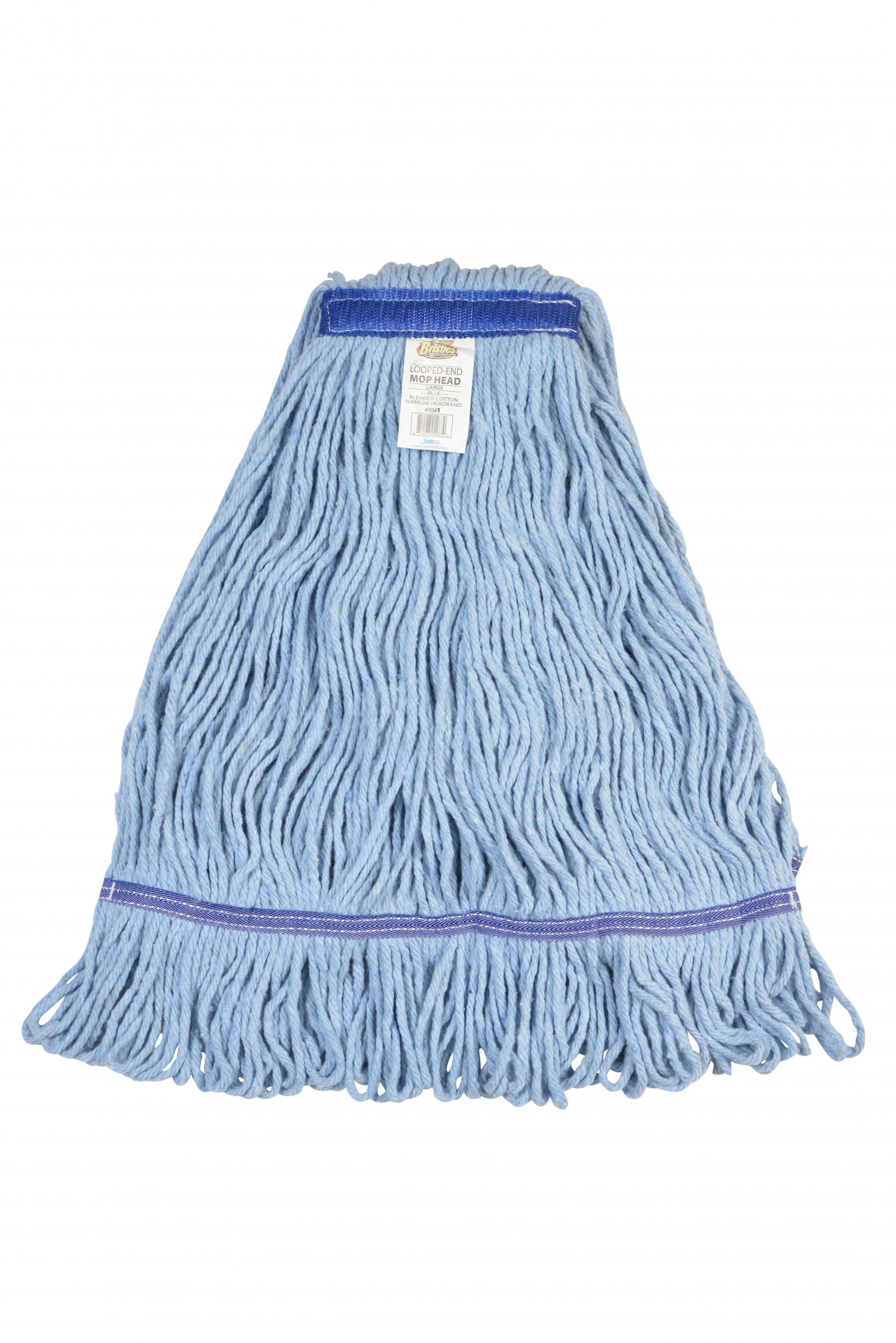 Mop Head Medium (MED) Blue Synthetic Fiber Loop End 12/Case