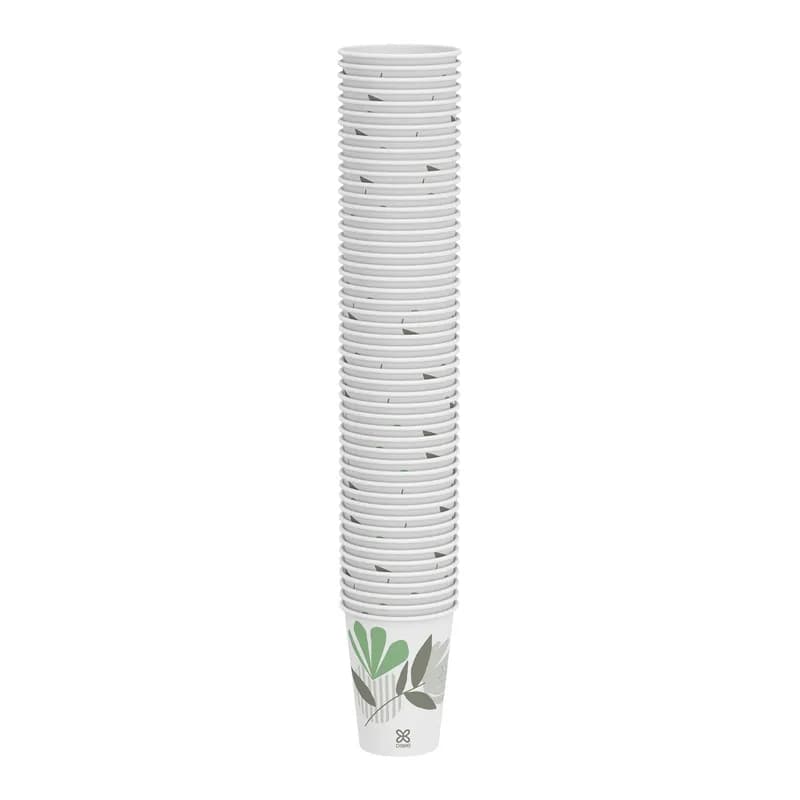 Dixie® Hot Cup 12 OZ Single Wall Poly-Coated Paper Multicolor Pathways 1000/Case