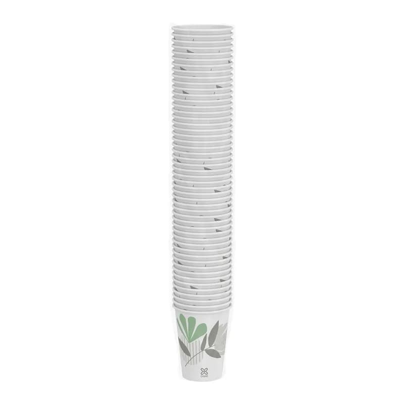 Dixie® Hot Cup 12 OZ Single Wall Poly-Coated Paper Multicolor Pathways 1000/Case