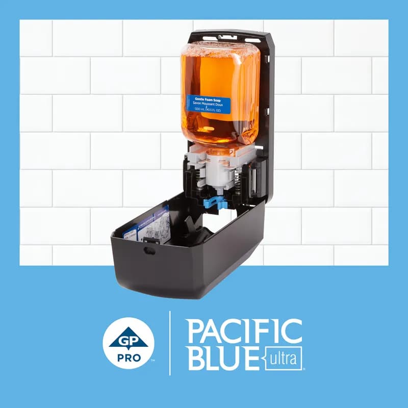 Pacific Blue Ultra™ Hand Soap Foam 1200 mL Pacific Citrus Orange Antimicrobial BZK 4/Case
