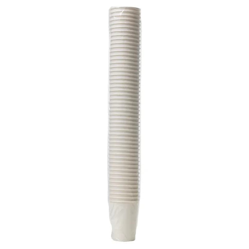 Dixie® Perfect Touch Hot Cup Insulated 8 OZ Double Wall Poly-Coated Paper White 1000/Case