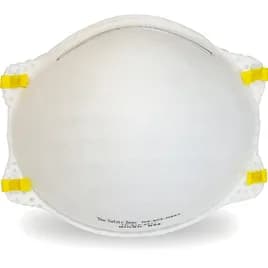 N95 Respirator OS White Polyester PP No Valve 20/Box