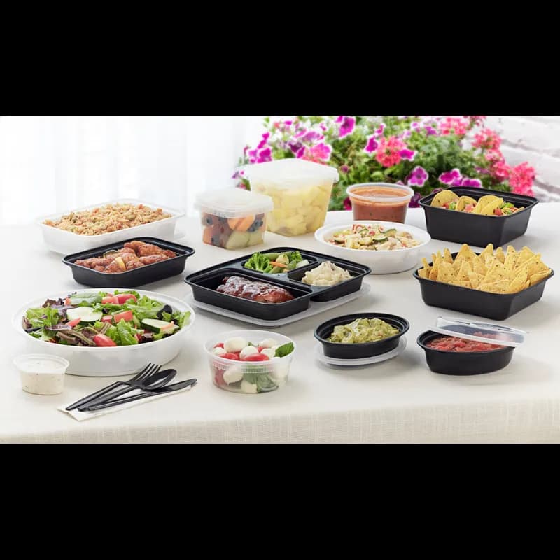 Deli Container Base 12 OZ PP Clear Round 480/Case