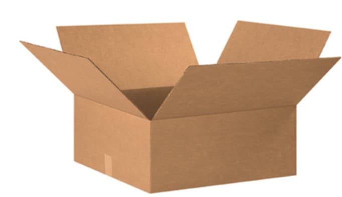 Regular Slotted Container (RSC) 20X20X6 IN Kraft Cardboard 32ECT 14 Count/Bundle 120 Count/Pallet