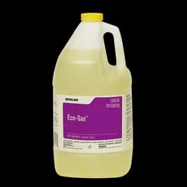 Eco-San Dishmachine Sanitizer 1 GAL Low Temperature Liquid 4/Case