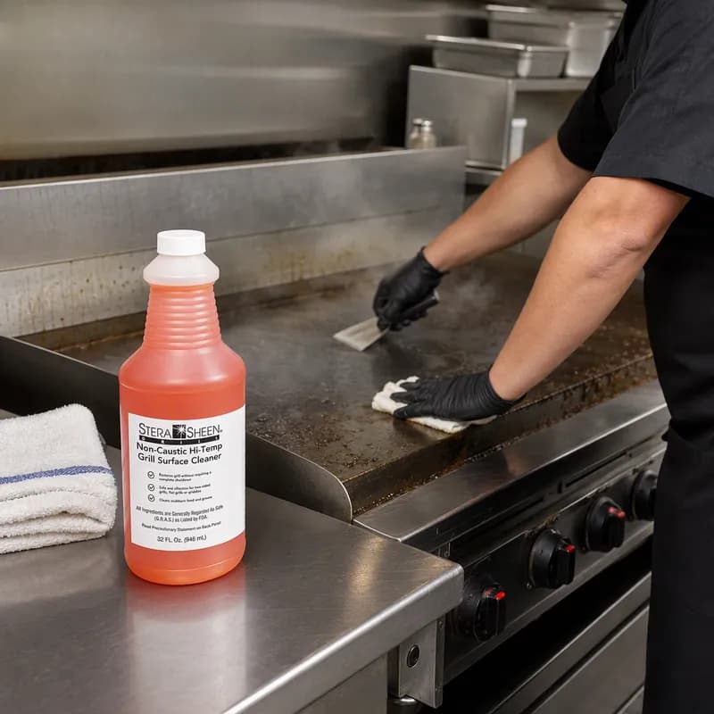 Stera-Sheen® Unscented Oven & Grill Cleaner 32 FLOZ High Temperature Non-Caustic RTU 6/Case