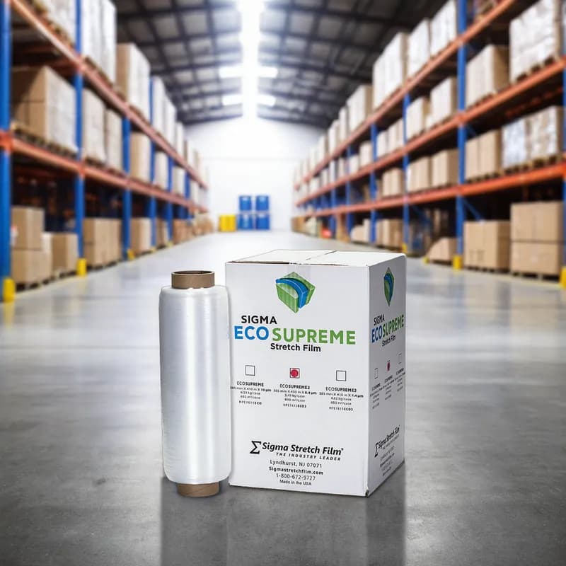 Stretch Wrap 15.5IN X1476FT Clear LLDPE 33GA 0.33MIL 8.382MIC 4/Case