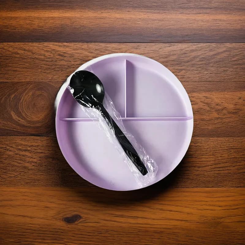 Soup Spoon PP Black Medium Weight Individually Wrapped 1000/Case