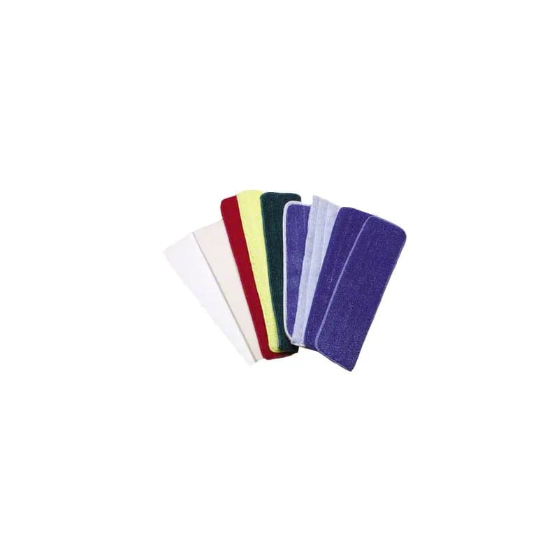 Mop Head 18 IN Red Microfiber Loop End Velcro 1/Each