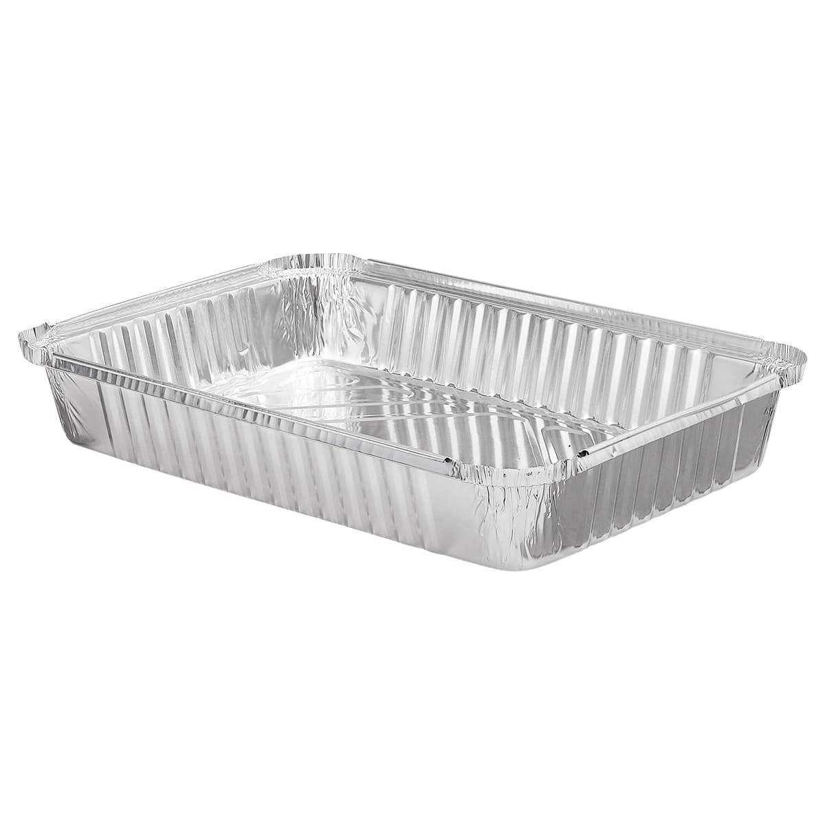 Victoria Bay Take-Out Container Base 64 OZ Aluminum Silver Oblong 150/Case