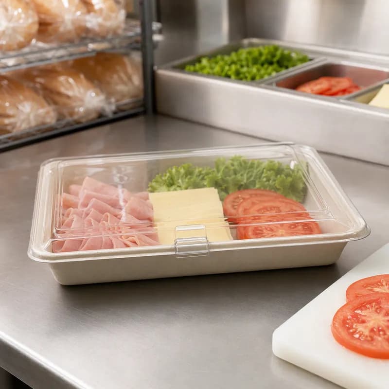 Deli Tray Clip 1.25 IN Plastic 150/Pack