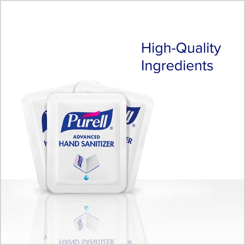 Purell® Hand Sanitizer 0.04 OZ 1.5X0.13X2 IN Fragrance Free Single Use Packets Advanced 2000/Case