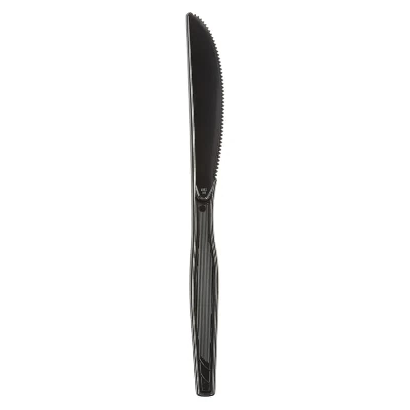 Dixie® Knife PS Black Medium Weight 1000/Case