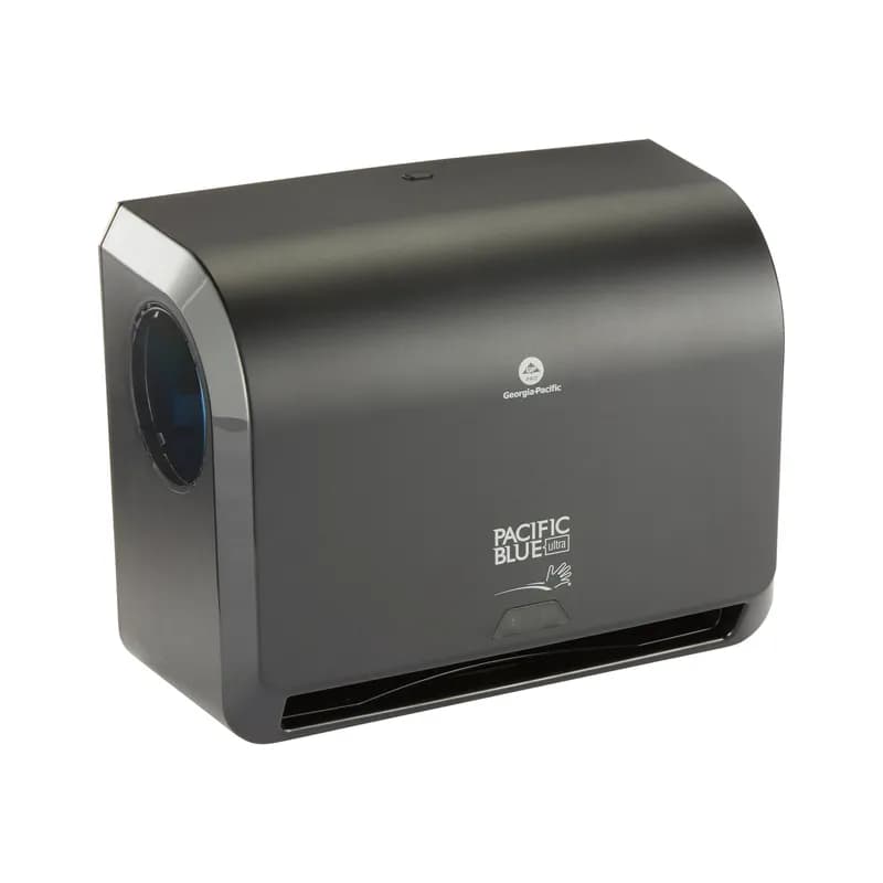 Pacific Blue Ultra™ Paper Towel Dispenser Mini 9 IN Black Touchless Automatic 1/Each