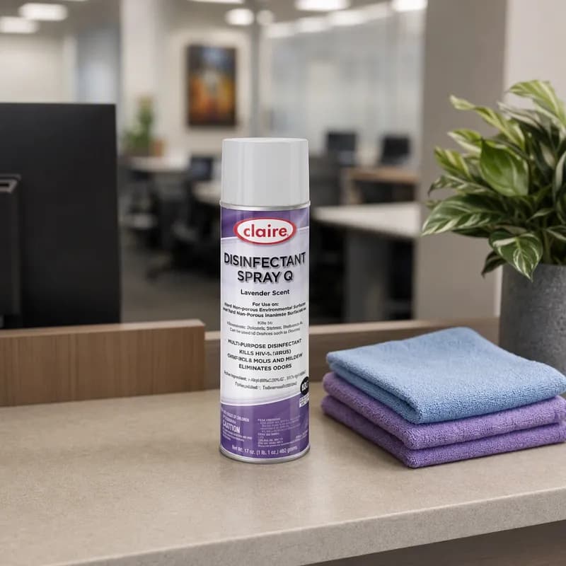 Claire Lavender Disinfectant 17 FLOZ Spray 12/Case