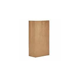 Grocery Bag 5 LB Paper 5# Extra Heavy Duty Black White 500/Bale