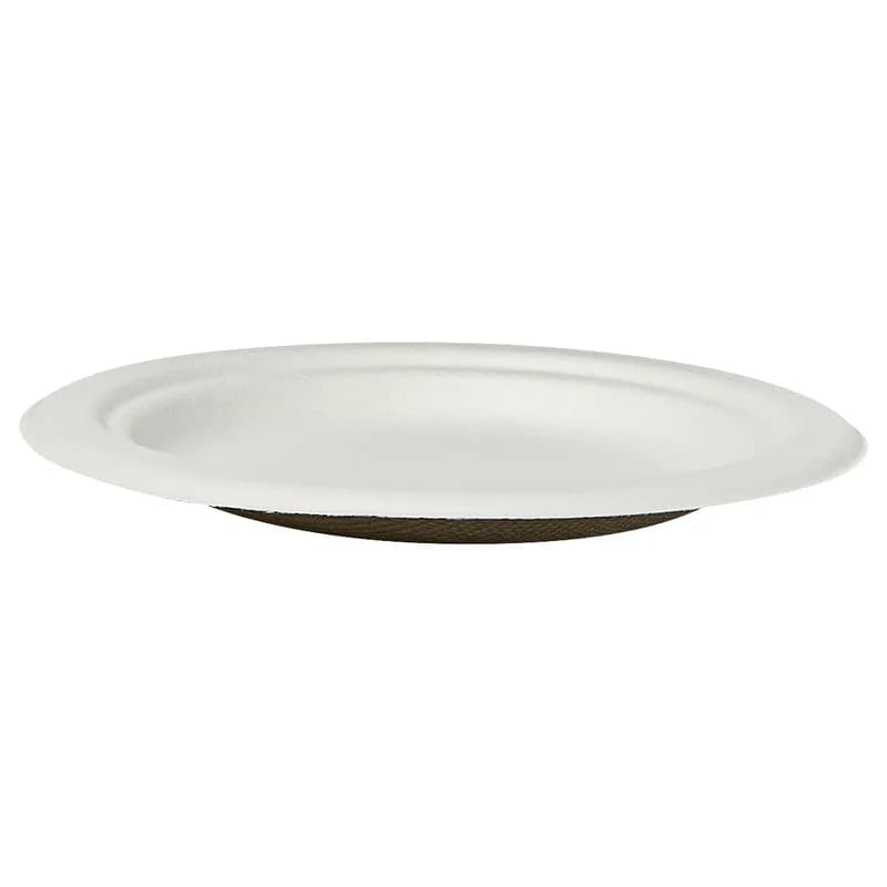 Victoria Bay Plate 6 IN Pulp Fiber White Round 1000/Case