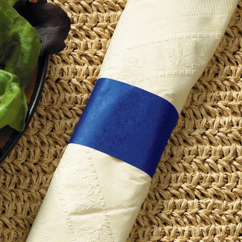 Napkin Bands 1.5X4.25 IN Reflex Blue Paper 5000/Case