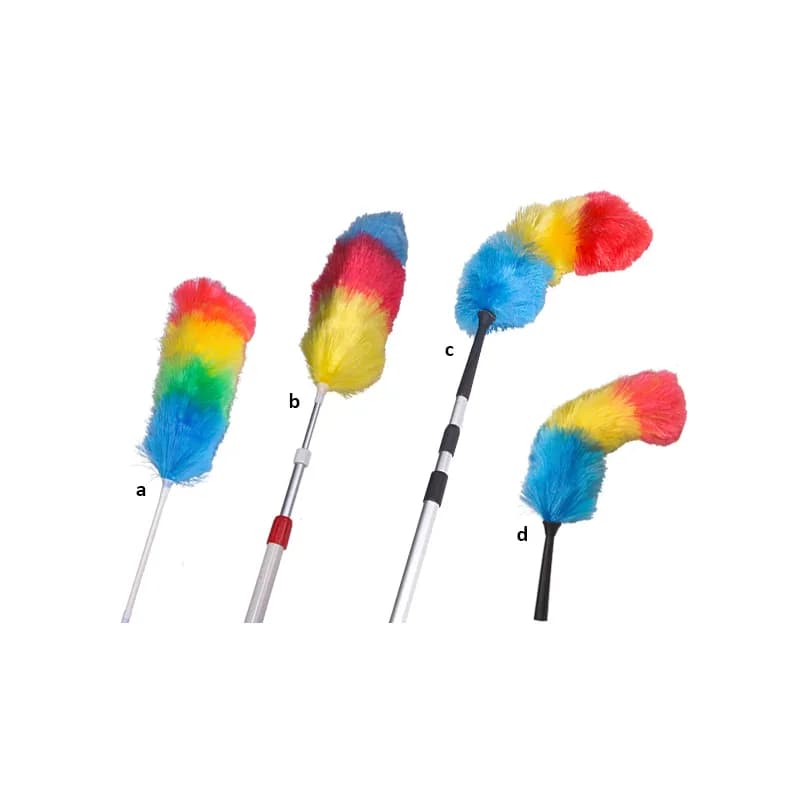 Duster 20 IN PP Multicolor Reusable Flexible 83 In Extension Handle 1/Each