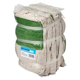 Bristles Mop Head White Cotton 4PLY Cut End Refill 12/Case