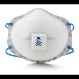3M™ 8577 Respirator White Carbon Nuisance Level Organic Vapor Relief 10 Count/Pack 8 Packs/Case