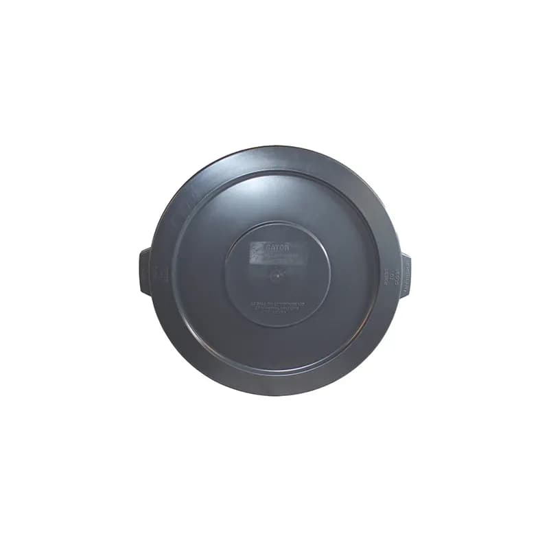 Impact® Gator® Plus Flat Lid 32 GAL 128 QT Gray Round Plastic 1/Each