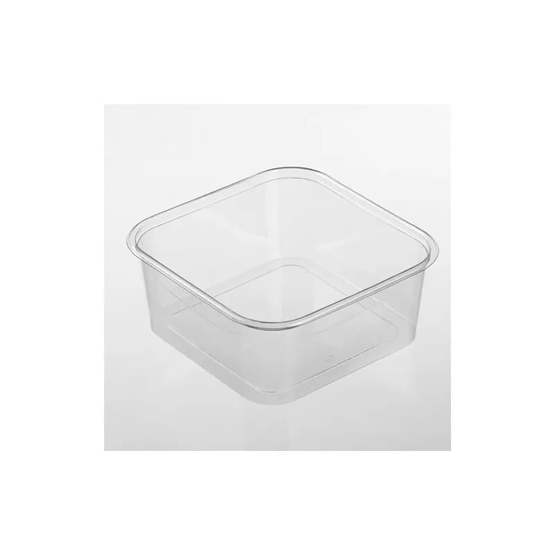 Polar Pak® Deli Container Base & Lid Combo 99 OZ PET Square 50/Case