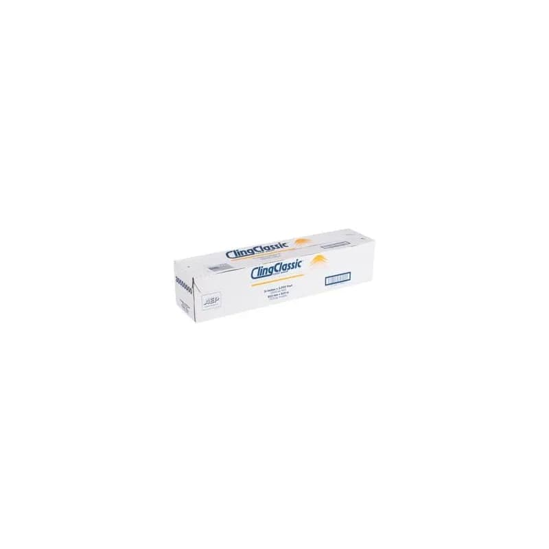 ClingClassic Cling Film Cutter & Roll 24IN X2000FT Plastic Clear 1/Roll
