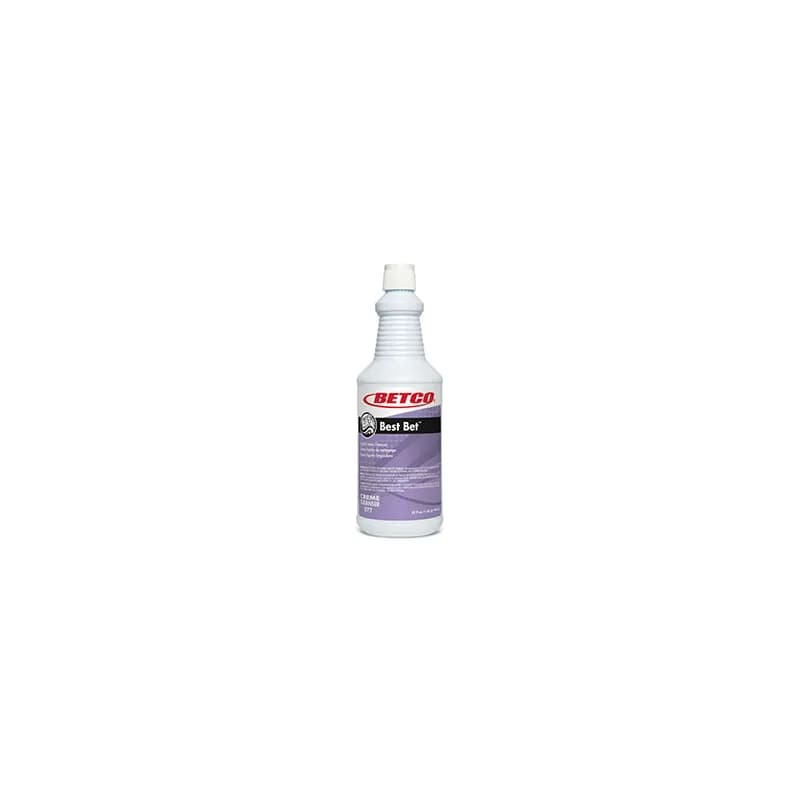 Best Bet Mint Cream Cleanser 1 QT High Acid RTU Liquid Abrasive 12/Case