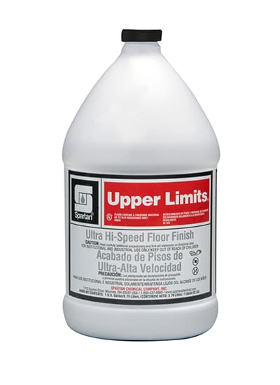 Upper Limits® Floor Finish 1 GAL Burnishing Alkaline RTU 20% Solids Ultra High Speed (UHS) 4/Case