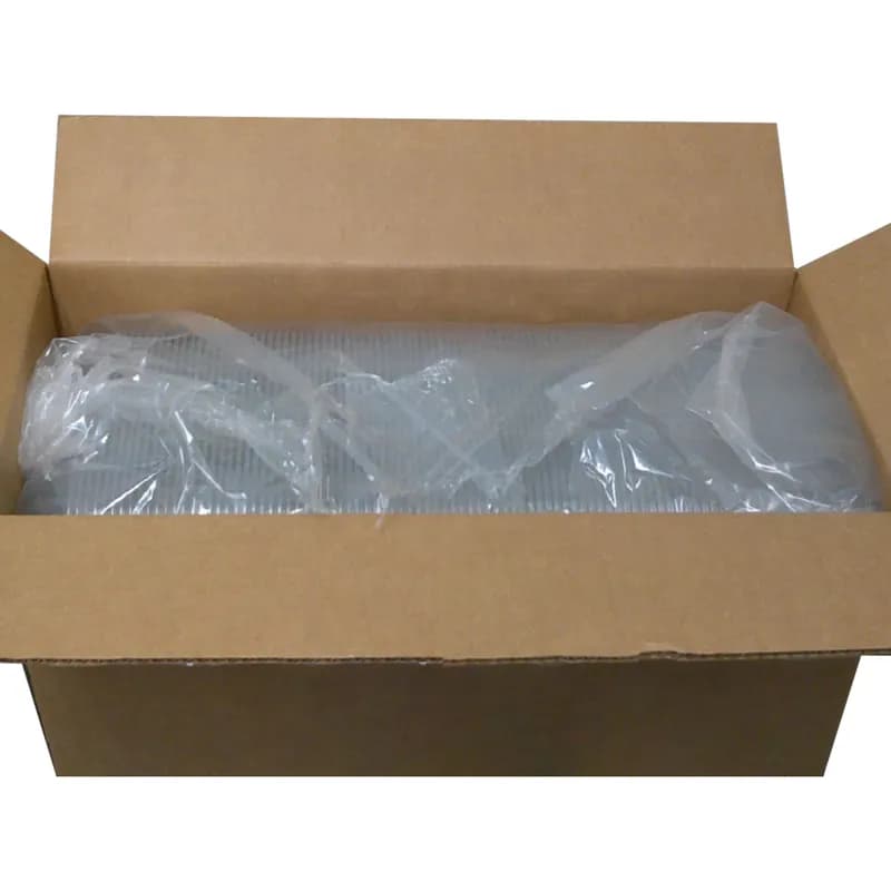 Lid Dome 1 Compartment PP Clear For Container Unhinged Anti-Fog 270/Case