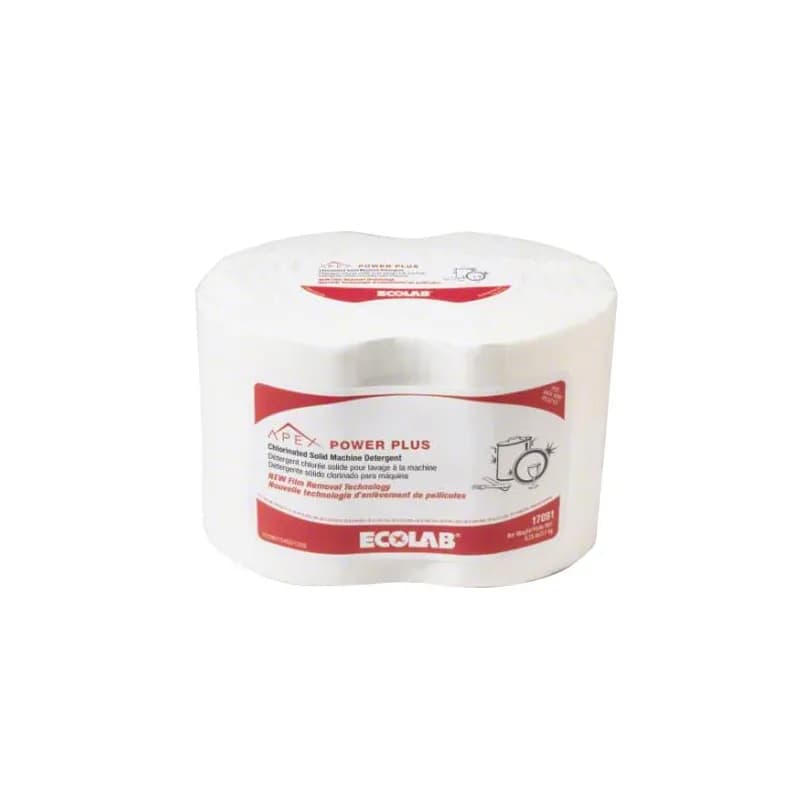 Apex Power Plus Dishmachine Detergent 6.75 LB 4/Case