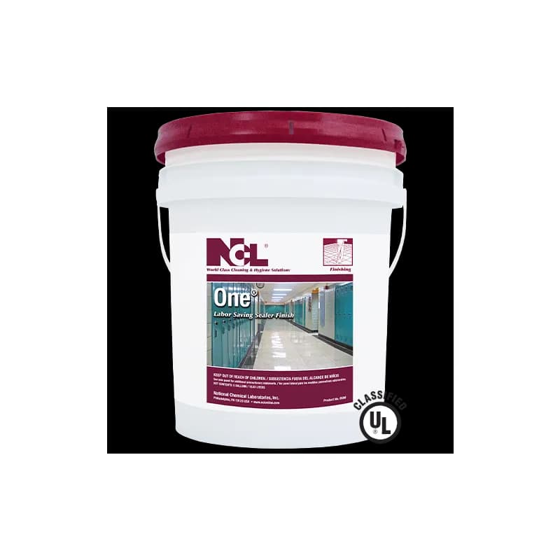 ONE® Floor Sealer & Finish 12X12X15 IN 5 GAL Burnishing RTU Pure Acrylic Polymers 1/Pail