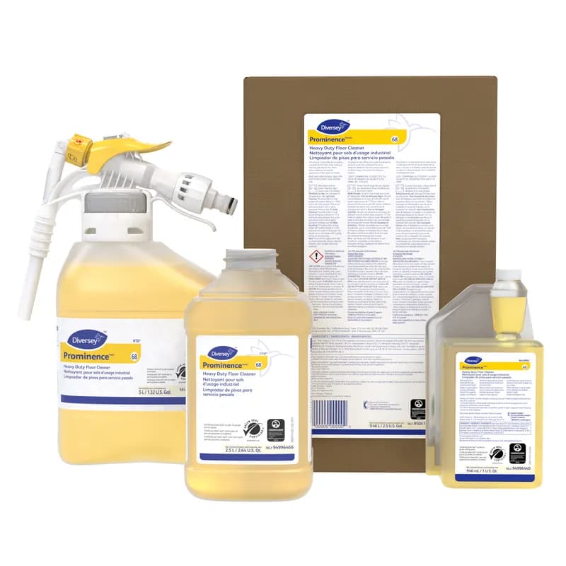 Prominence™ Citrus Scent Floor Cleaner 5 L Heavy Duty Daily Multi Surface Neutral Liquid RTD 1/Case