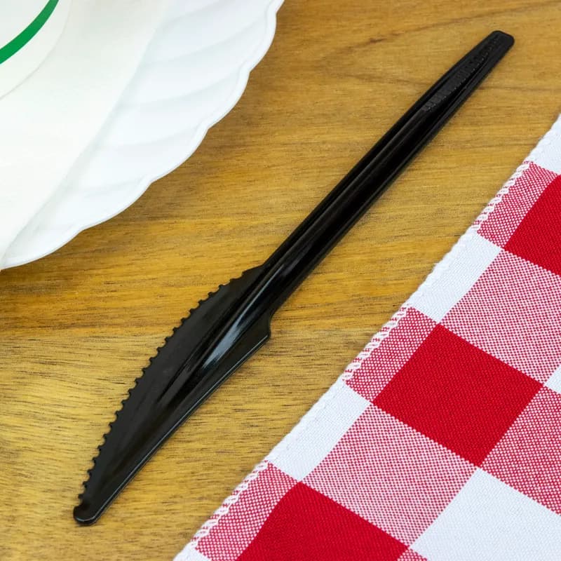Knife PP Black Extra Heavy 1000/Case
